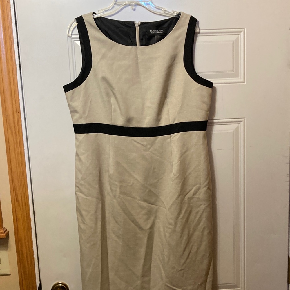Black Label Beige and Black Dress 14